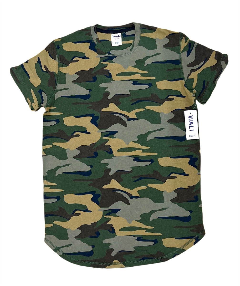 Adult Camouflage T.Shirt With NYC Screen Print – WALI USA INC