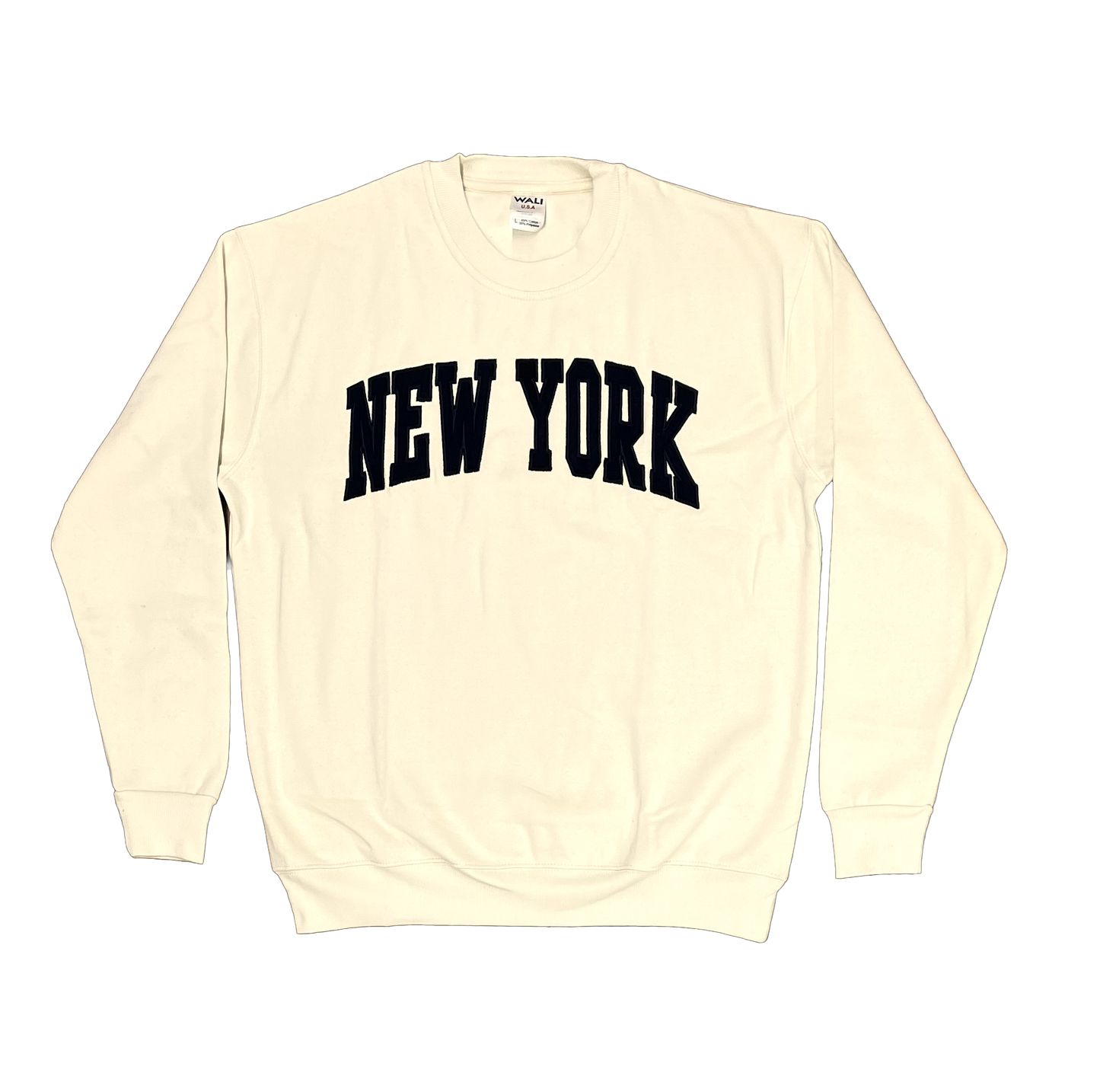 Adult SweatShirt With "NEW YORK" Embroidered