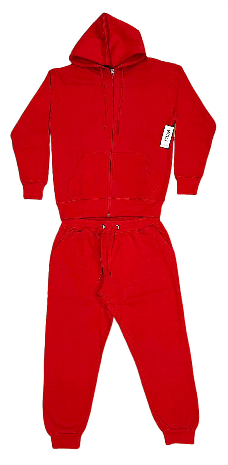 Adult Zip-Up Hoodie with SweatPant Sets