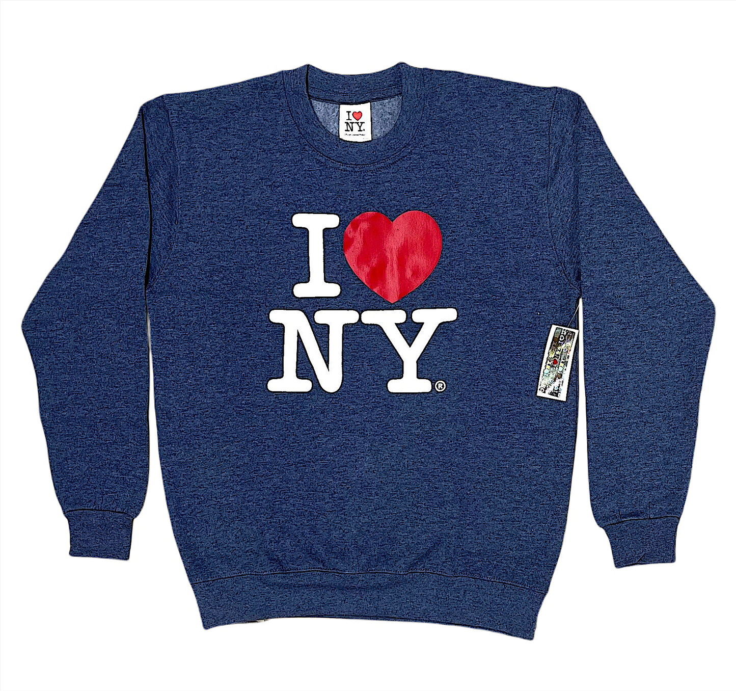 Adult Crew Neck I ❤️ NY Sweat-Shirt