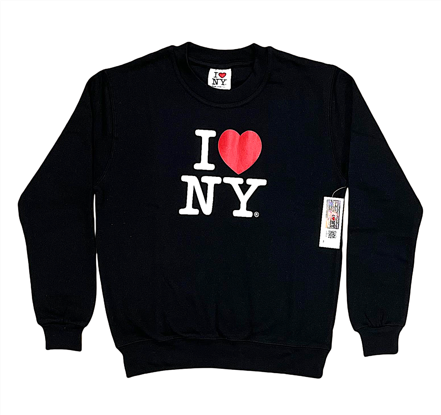 Adult Crew Neck I ❤️ NY Sweat-Shirt