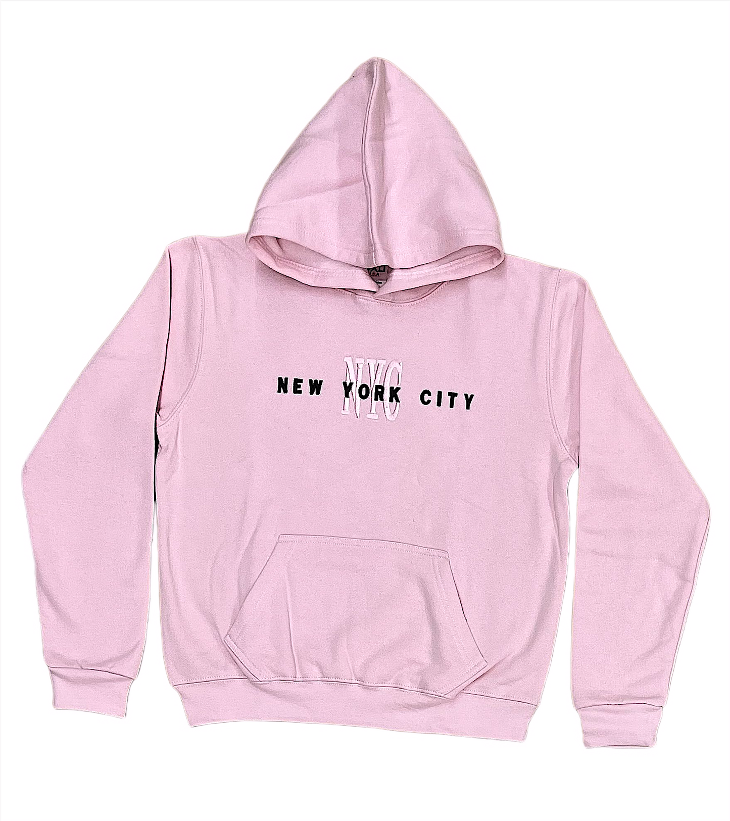 Kids Embroidered Hoodies with "NYC"