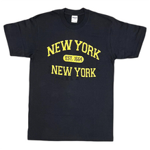 Load image into Gallery viewer, Adult T.Shirt With &quot;NEW YORK EST.1664 NEW YORK&quot; Screen Print