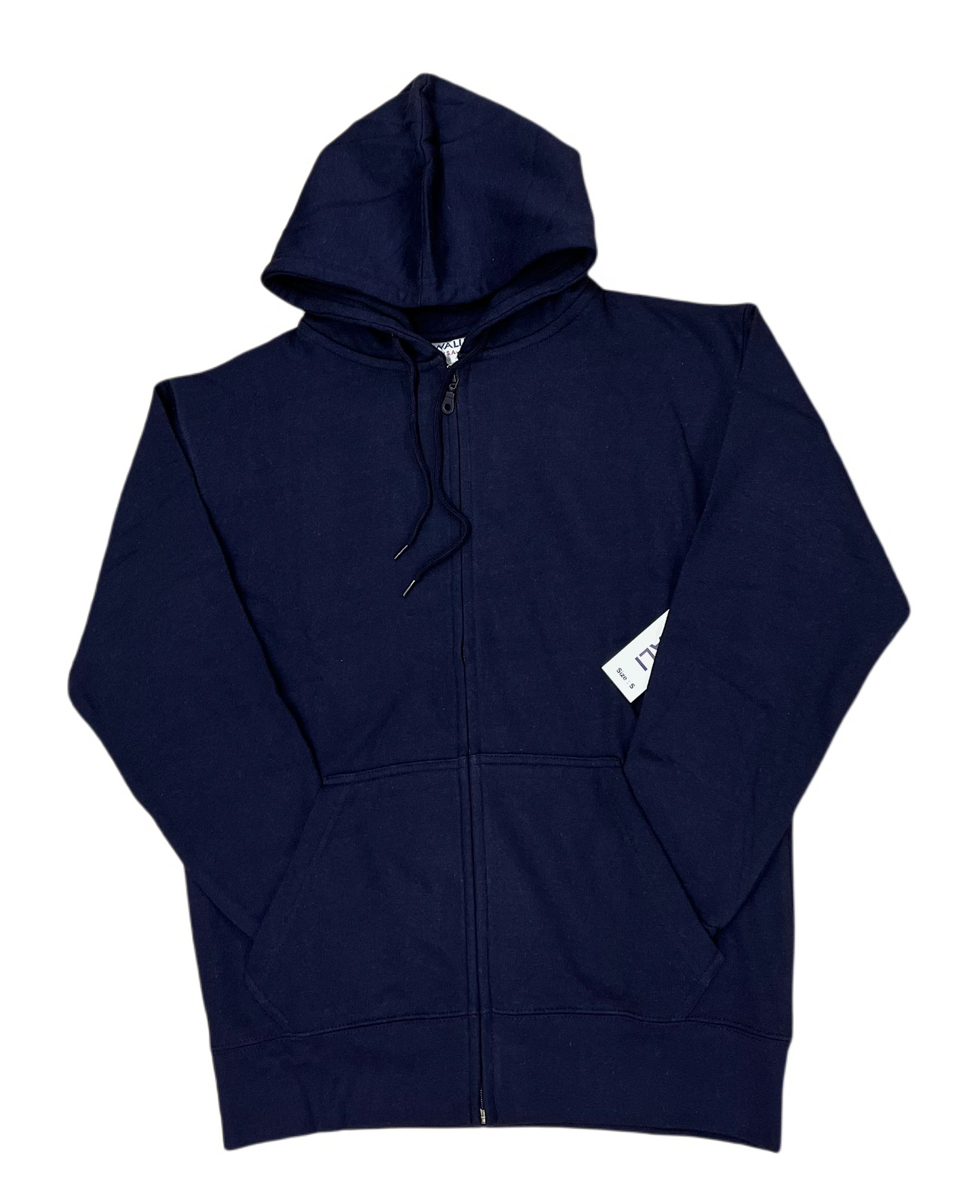 Adult Plain Zipper Hoodies