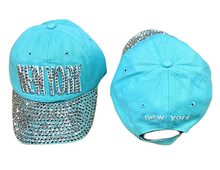 Load image into Gallery viewer, New York Hats with Shining Stone