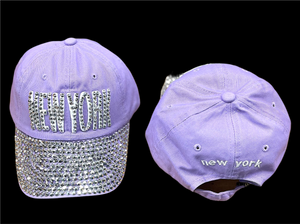 New York Hats with Shining Stone