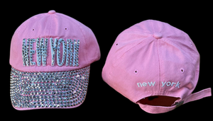 New York Hats with Shining Stone