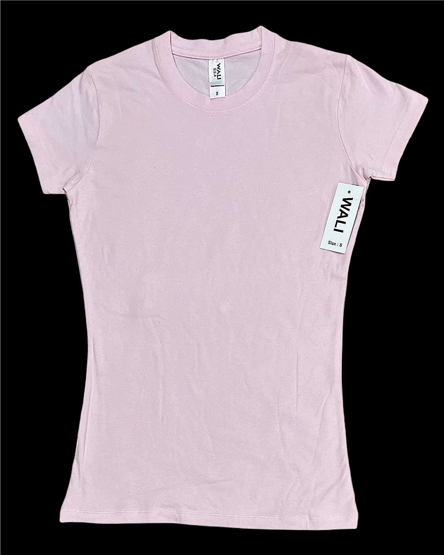 Ladies Crew Neck Plain T-Shirt