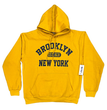 Load image into Gallery viewer, Adult Hoodies With &quot;BROOKLYN EST. 1631 NEW YORK&quot; Screen Print