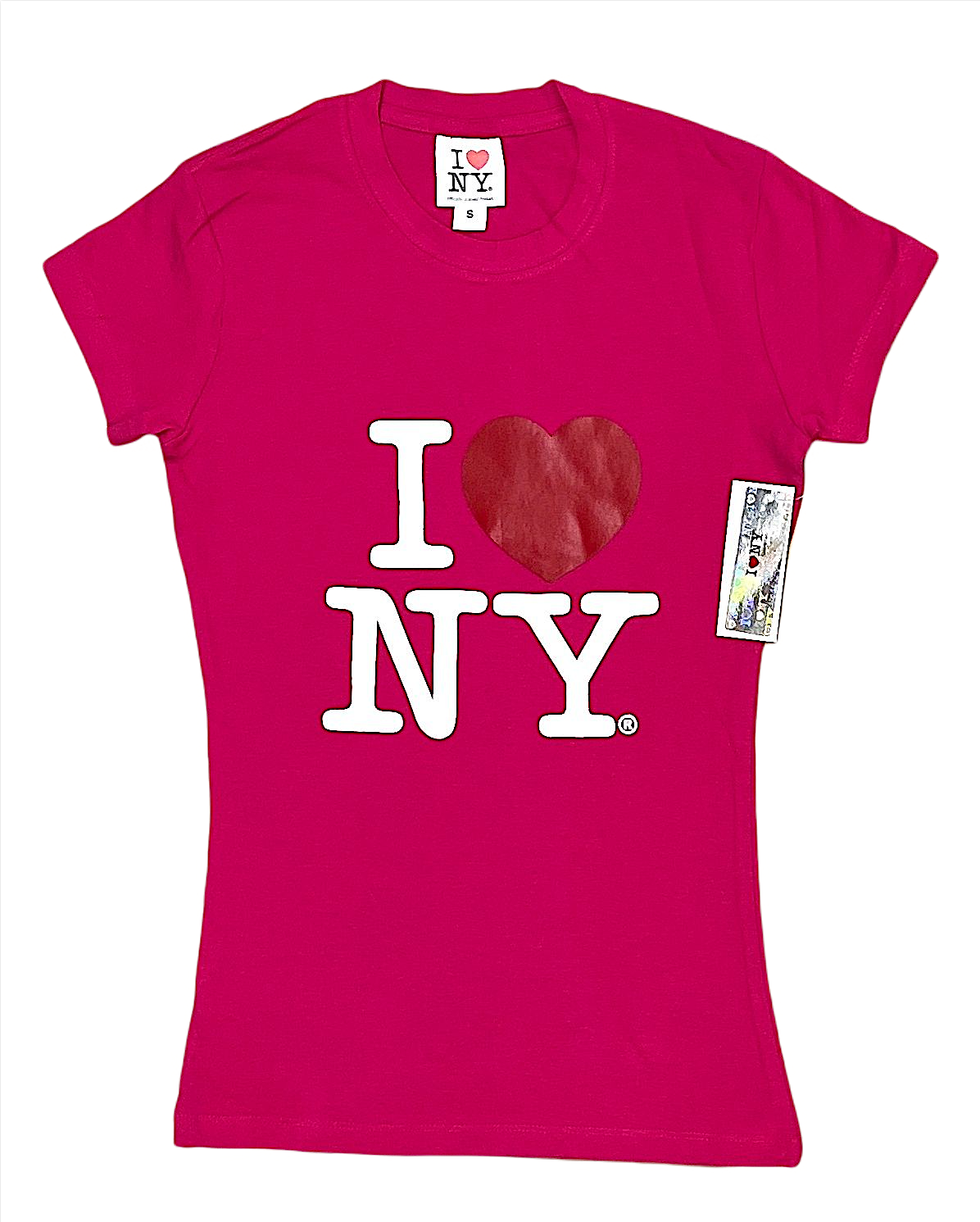 Ladies Crew Neck I ❤️ NY T.Shirt