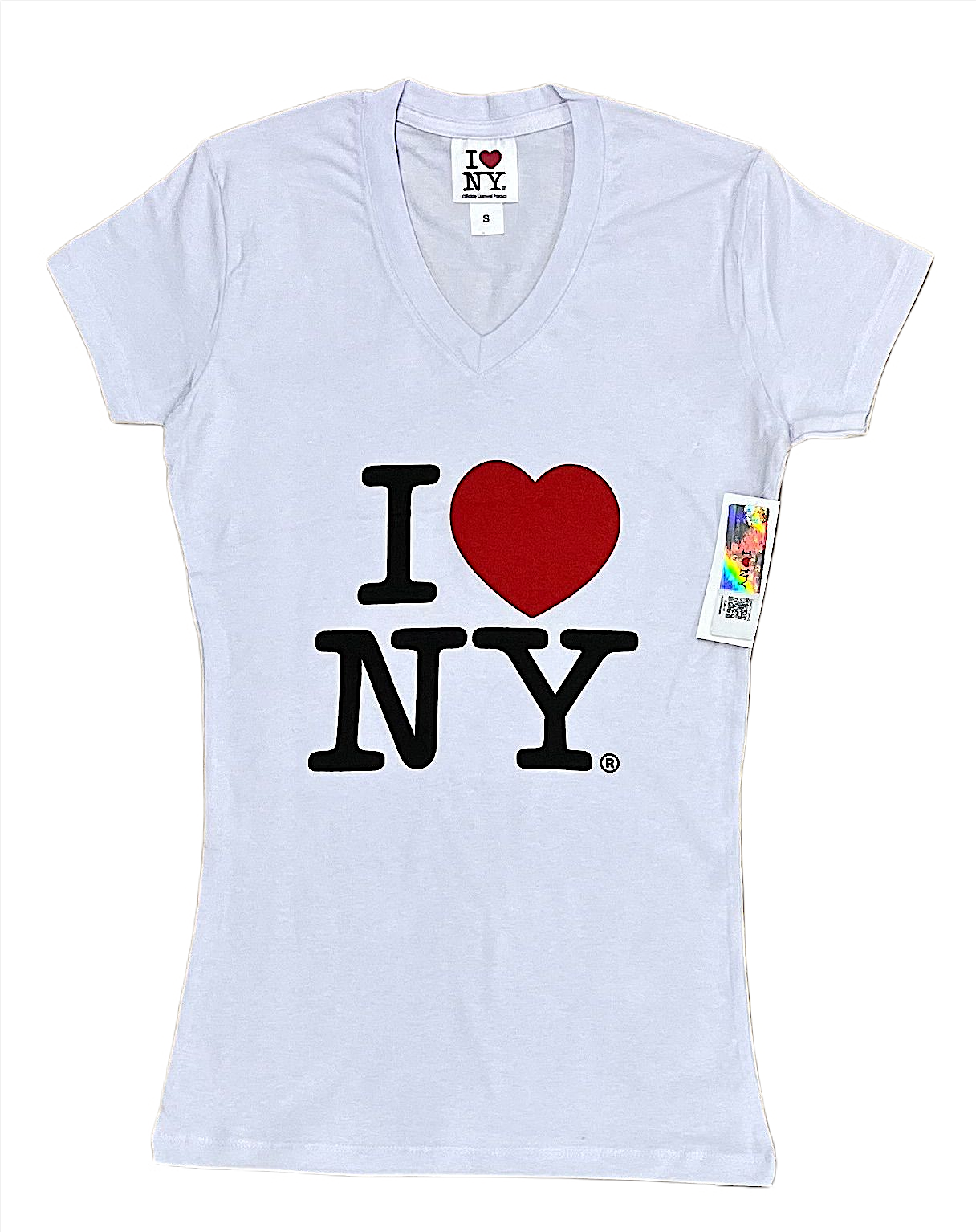 Ladies V.Neck I ❤️ NY T.Shirt