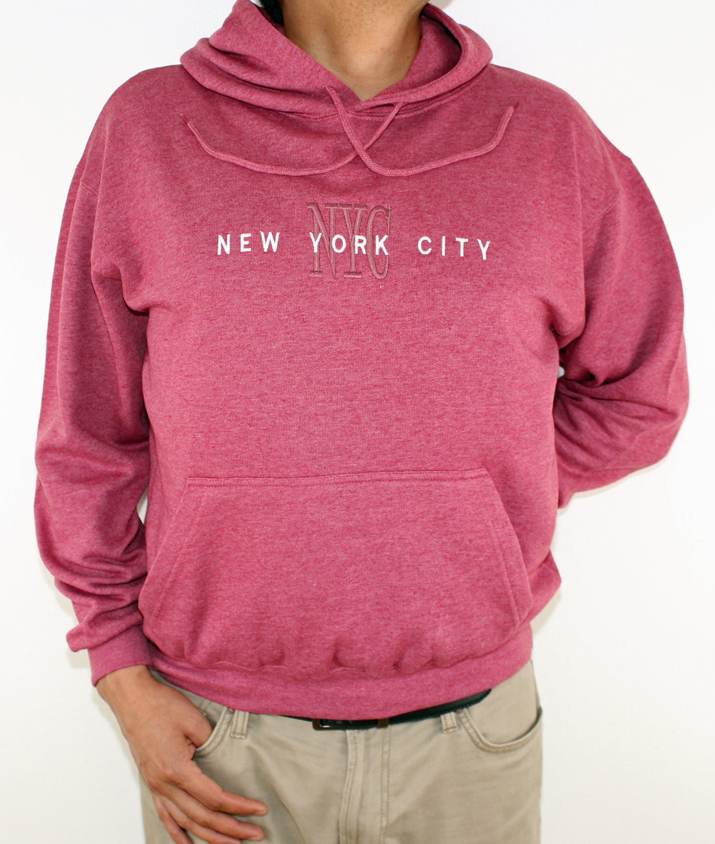 Adult Hoodies Embroidered with NEW YORK CITY