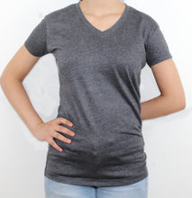 Load image into Gallery viewer, Ladies V.Neck Plain T-Shirt