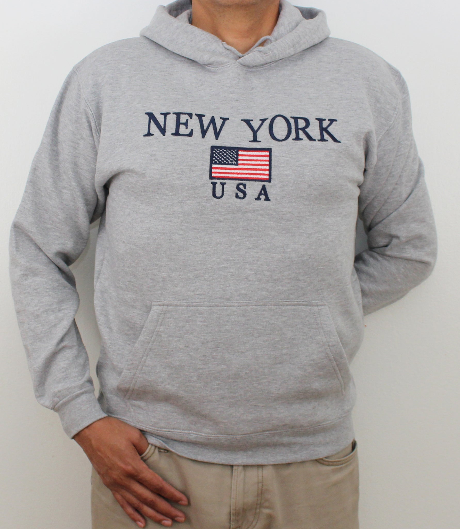 Adult Hoodies Embroidered with 