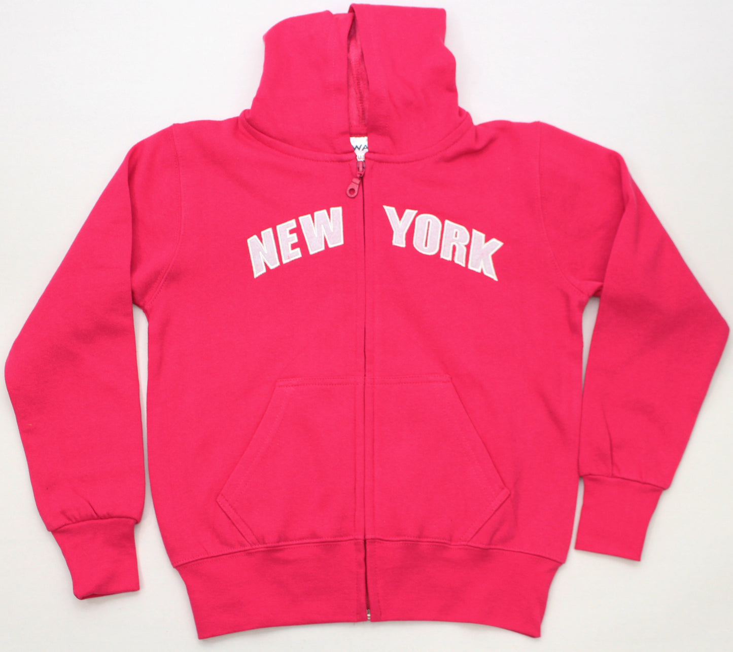 Kid’s Zipper Hoodies Embroidered with ''NEW YORK''