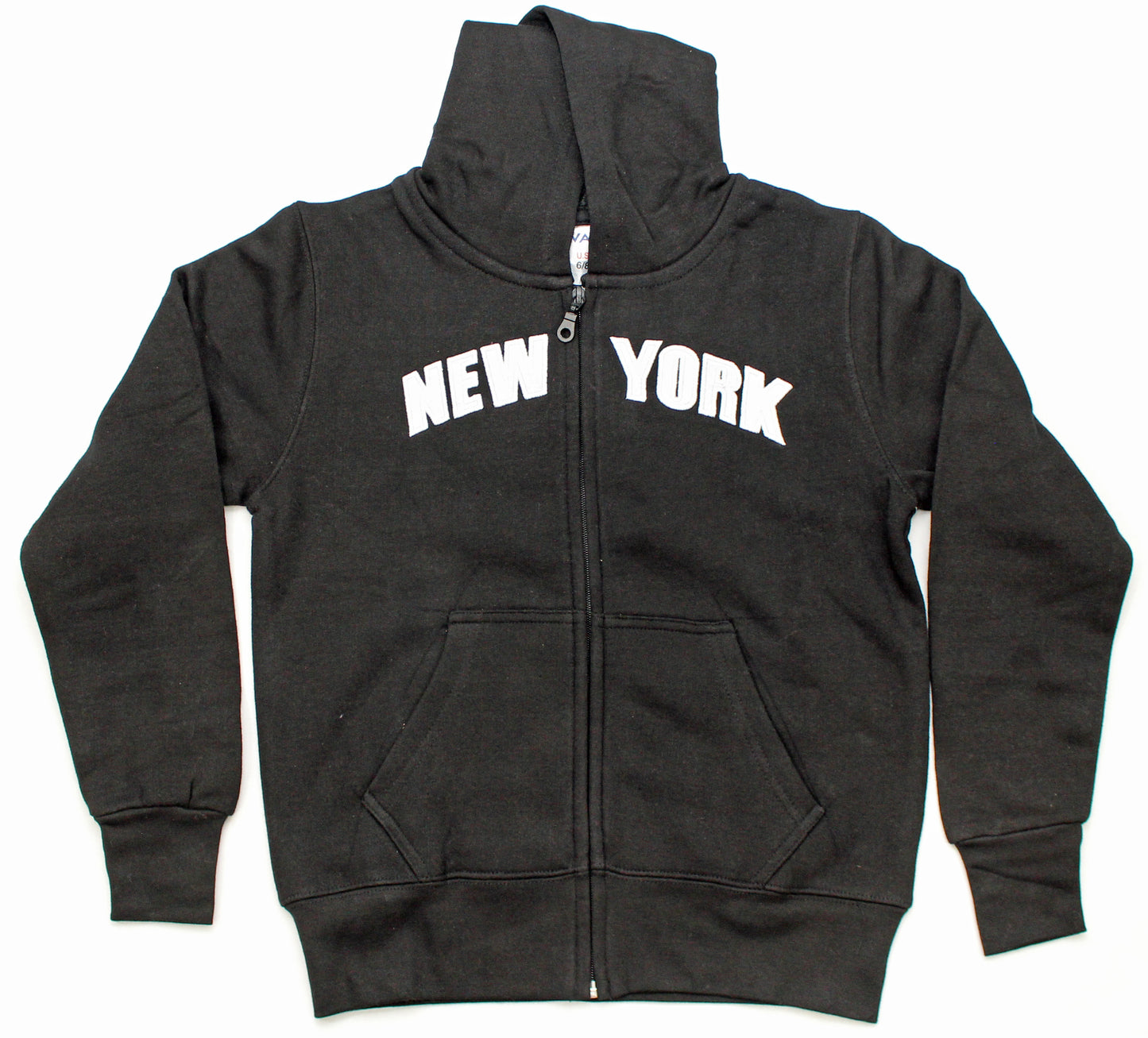 Kid’s Zipper Hoodies Embroidered with ''NEW YORK''