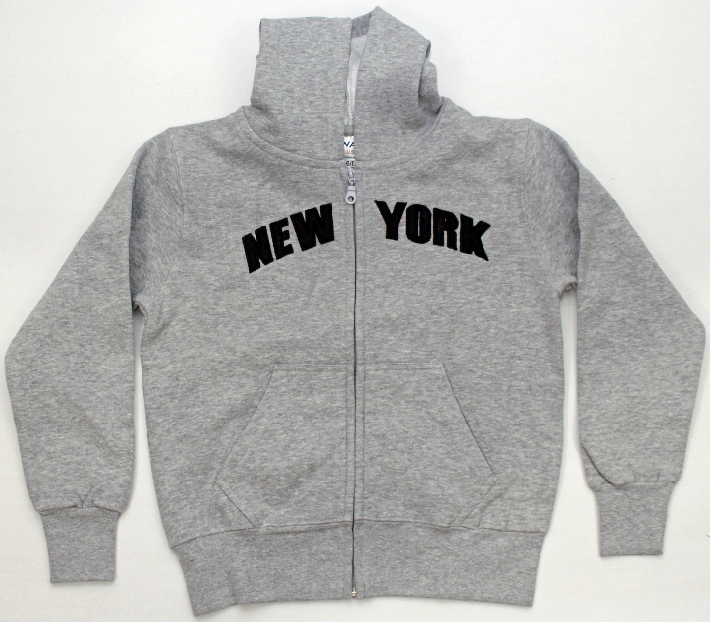 Kid’s Zipper Hoodies Embroidered with ''NEW YORK''