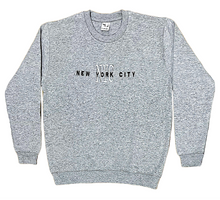 Load image into Gallery viewer, Adult Sweat-Shirt Embroidered with &quot;NYC&quot;