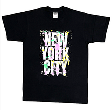 Load image into Gallery viewer, Adult Splash T.Shirt with &quot;NEW YORK CITY&quot; Screen Print