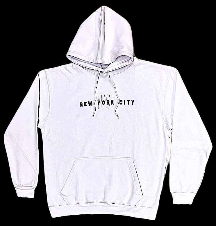 Adult Hoodies Embroidered with NEW YORK CITY