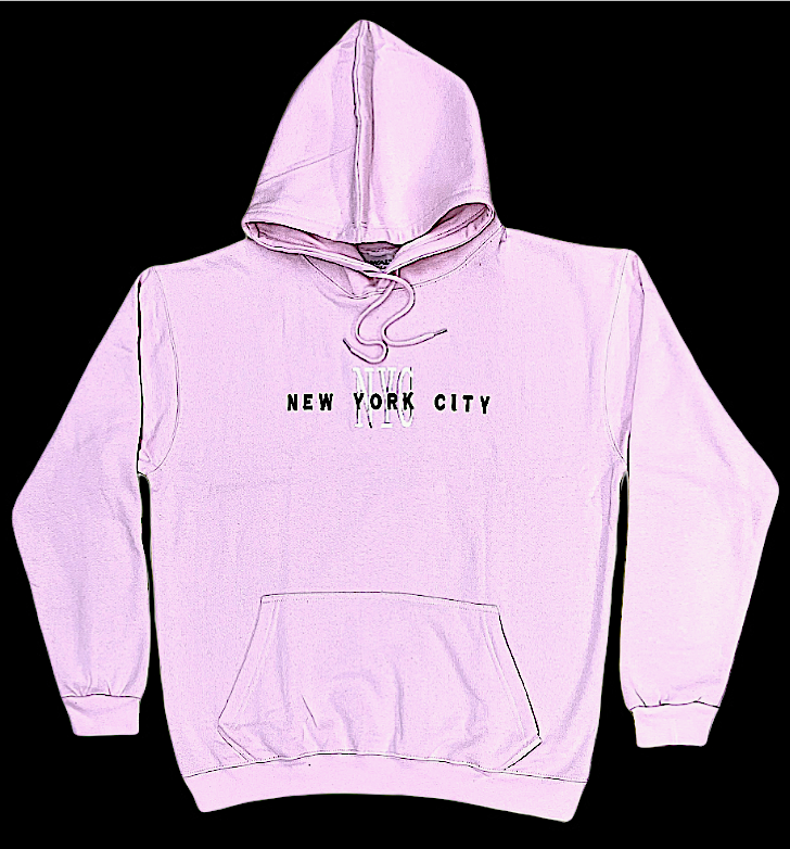 Adult Hoodies Embroidered with NEW YORK CITY