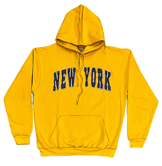 Adult Hoodies with Classic "NEW YORK" Screen Print