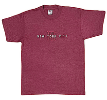 Load image into Gallery viewer, Adult Crew Neck T-Shirt Embroidered with &#39;&#39;NYC&#39;&#39;