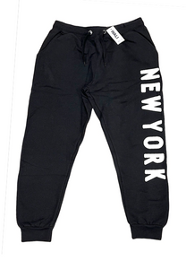 Adult Fleece SweatPants With ''NewYork'' Screen Print