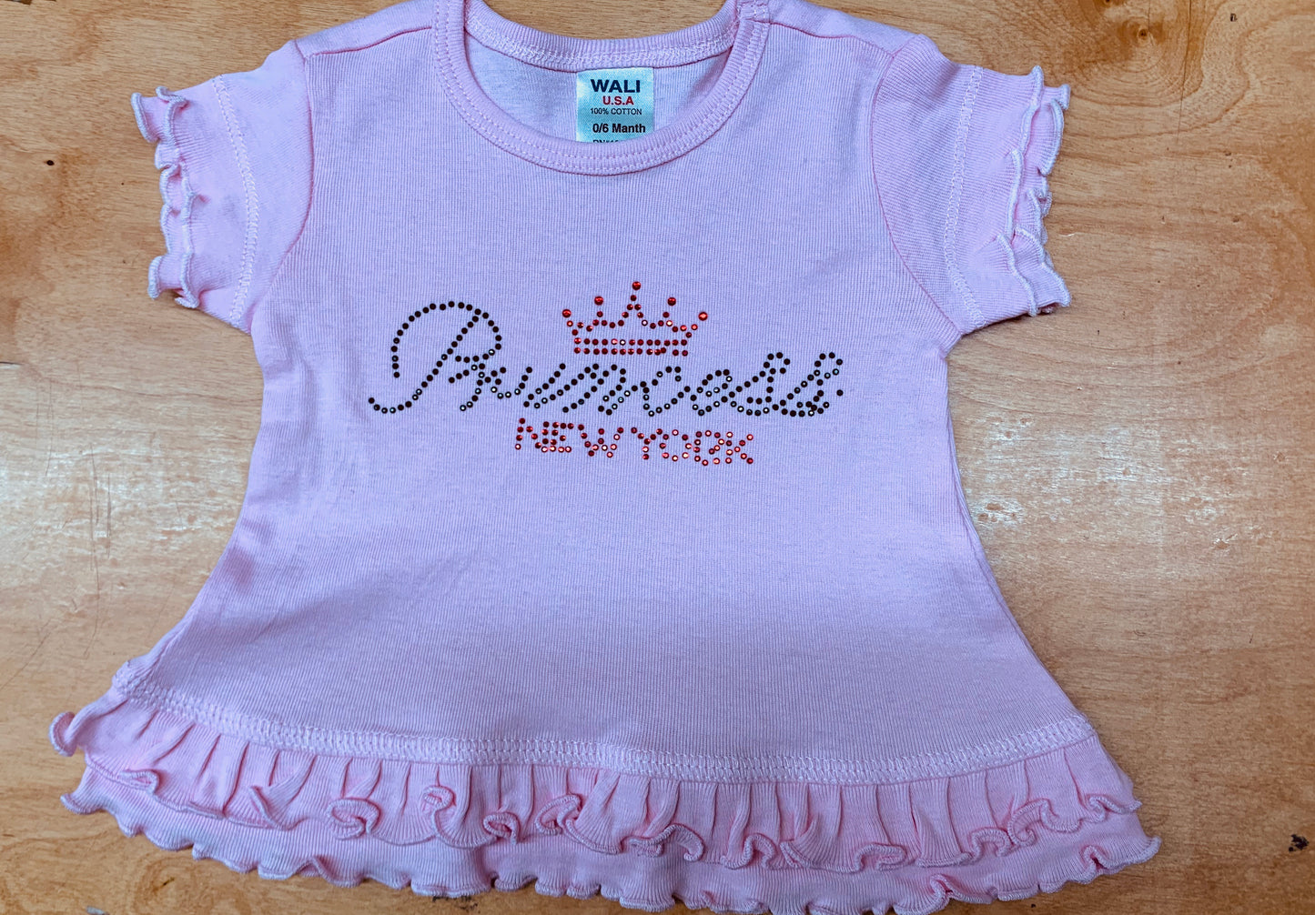 Baby's Bling Tees with Princess