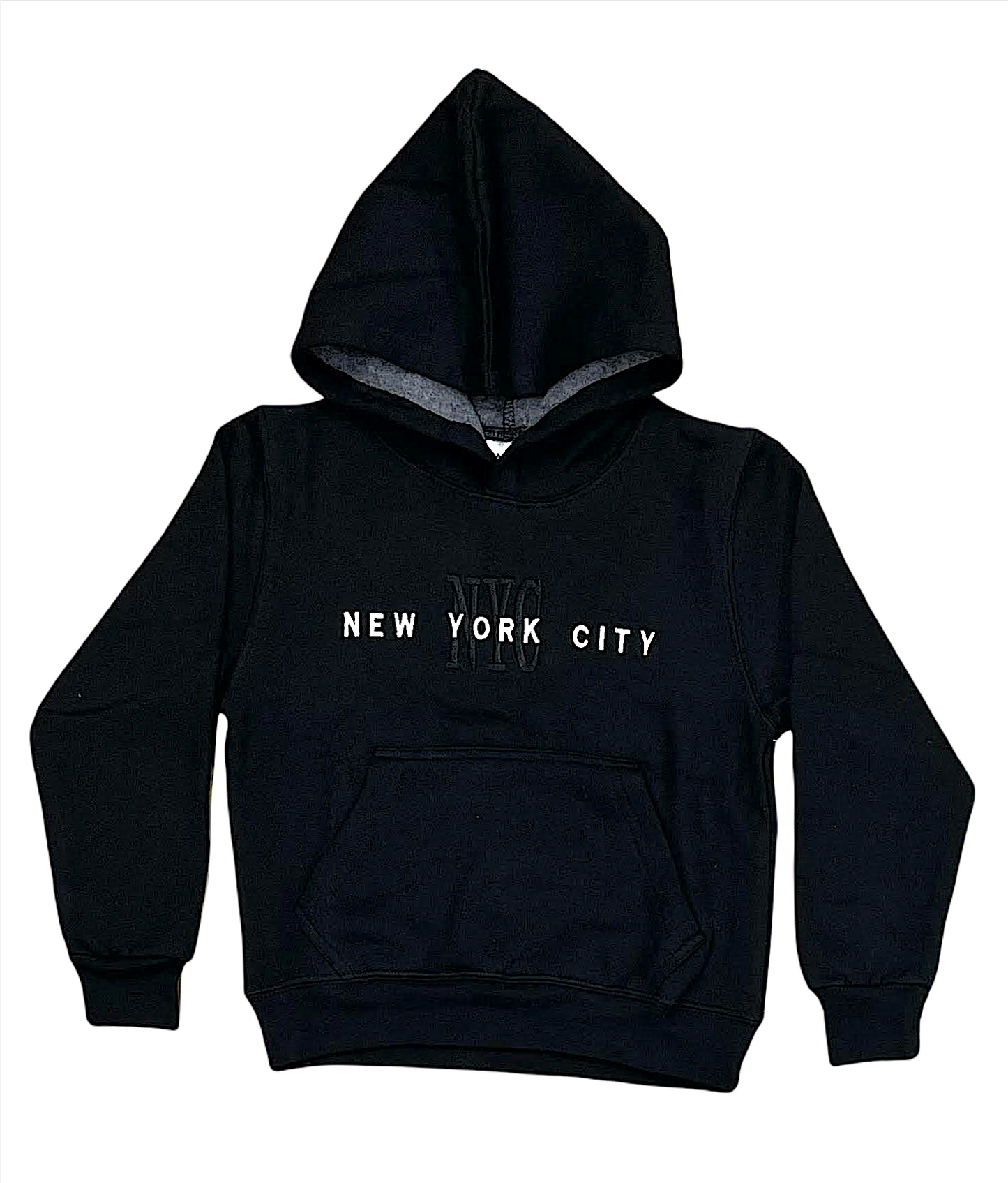 Kids Embroidered Hoodies with "NYC"